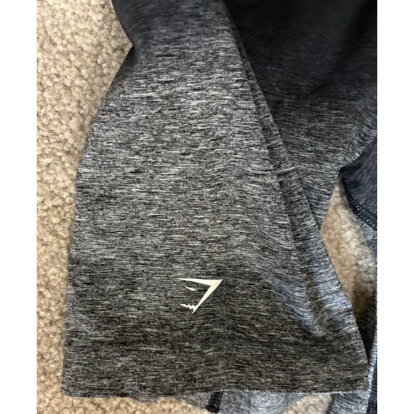 Gymshark Adapt Gray Black Ombre Compression Seamless Bike Shorts Size Small New - Picture 4 of 4